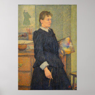 Rysselberghe - Anna Boch 1889 Poster