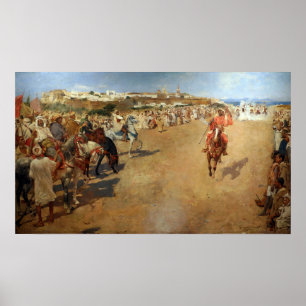 Rysselberghe - Arabische Fantasie 1884 Poster