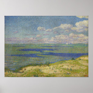 Rysselberghe - Dünen von Cadzand 1893 Poster