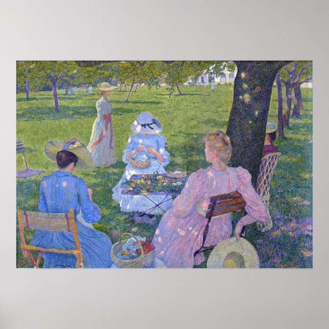 Rysselberghe - Frauen Poster (Vorne)