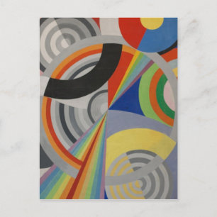 Rythm von Robert Delaunay Postkarte