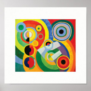 Rythme Joie de Vivre von Robert Delaunay Poster