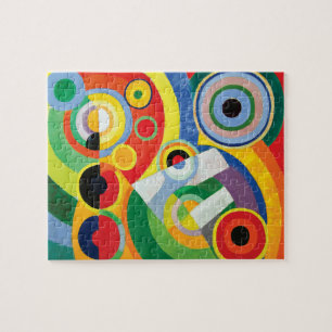 Rythme Joie de Vivre von Robert Delaunay Puzzle