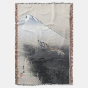 Ryu Shoten: Aufsteigender Drache über Fuji, Japan Decke