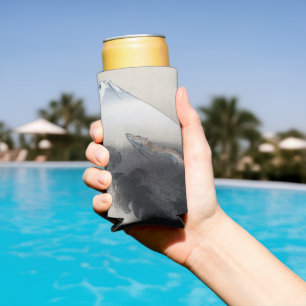 Ryu Shoten: Aufsteigender Drache über Fuji, Japan Selters Dosenkühler