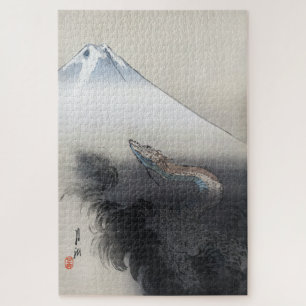 Ryu Shoten Mt. Fuji & Drache von Ogata Gekko Puzzle