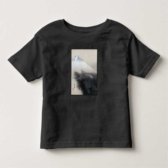 Ryu Shoten Mt. Fuji & Dragon von Ogata Gekko Kleinkind T-shirt (Vorderseite)