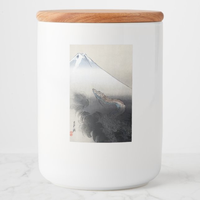 Ryu Shoten über Fuji, Japan Lebensmitteletikett (Vorderseite)