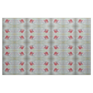 Ryukin Goldfish Acrylmalerei Stoff