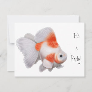 Ryukin Goldfish Einladung