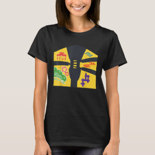 Ryukyu Bingata Okinawa Japan Ryukyu 沖 縄Uchinanchu紅 T-Shirt