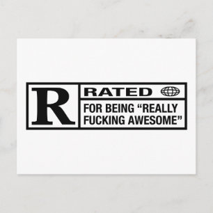 RZ für phantastisch Postkarte