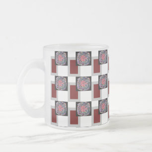 RZ-GIFT SPEZIELL VATER_ROSE_BLACK_RED_ MATTGLASTASSE
