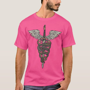 rz ug rz Asclepius Medizinischer Arzt für das Gesu T-Shirt