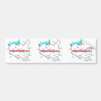 Rzeczpospolita Polska Autoaufkleber