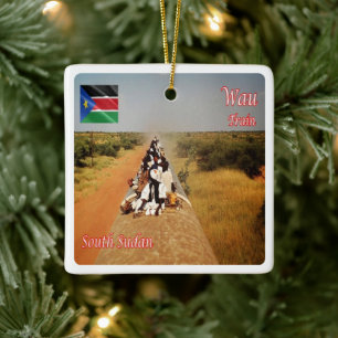 S006 WAU, Südsudan, Afrika, Keramikornament