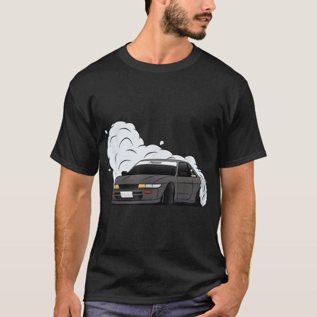 S13 Silvia Coupe 240sx Drift T-Shirt (Vorderseite)