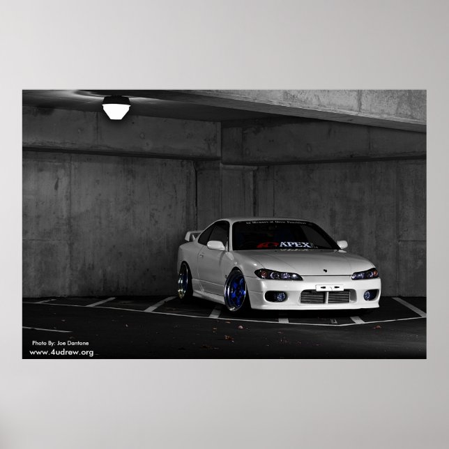 S15 Silvia Reprint, Foto By: Joe Dantone Poster (Vorne)