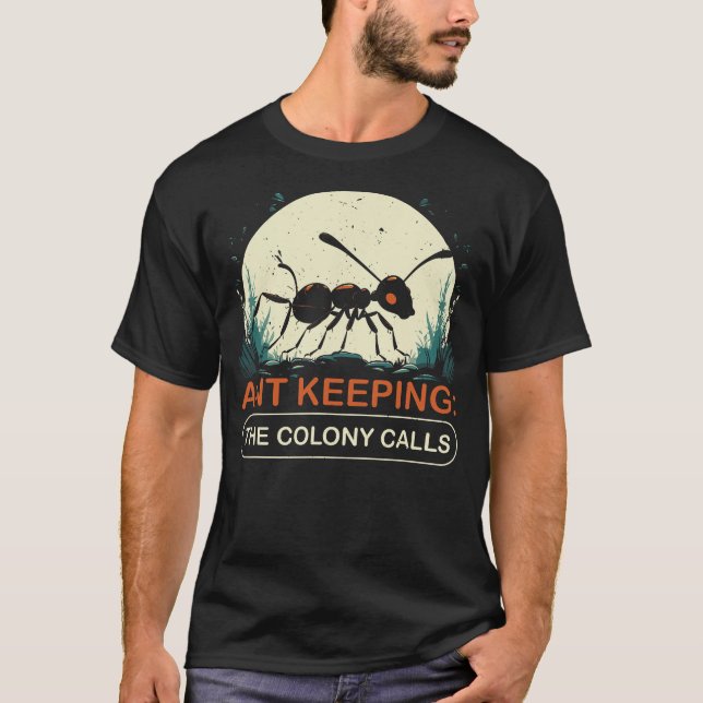S2 Ant Behaltend Ants Myrmecology Myrmecologist (4 T-Shirt (Vorderseite)
