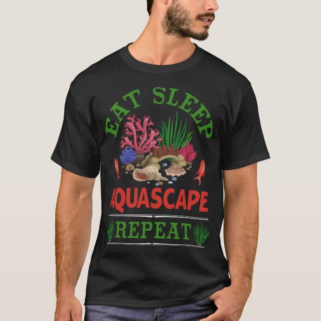 S2 Aquascaping Aquascape Aquascaper (30) T-Shirt (Vorderseite)