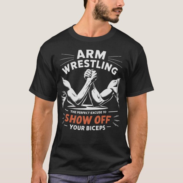 S2 Arm Wrestling Wrestler Armwrestling (51) T-Shirt (Vorderseite)