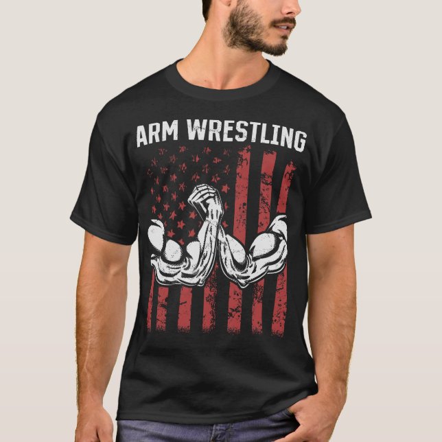 S2 Arm Wrestling Wrestler Armwrestling (75) T-Shirt (Vorderseite)