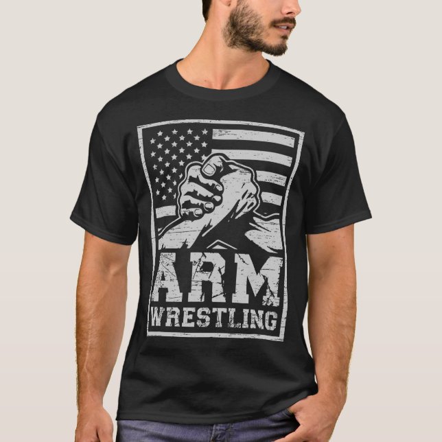 S2 Arm Wrestling Wrestler Armwrestling (92) T-Shirt (Vorderseite)