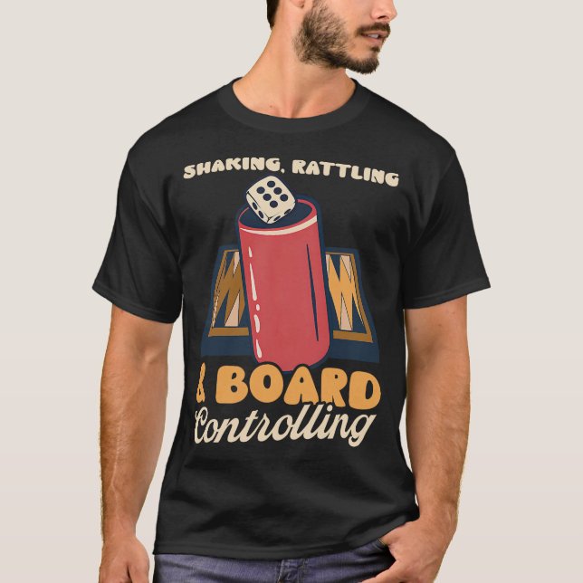 S2 Backgammon (51) T-Shirt (Vorderseite)