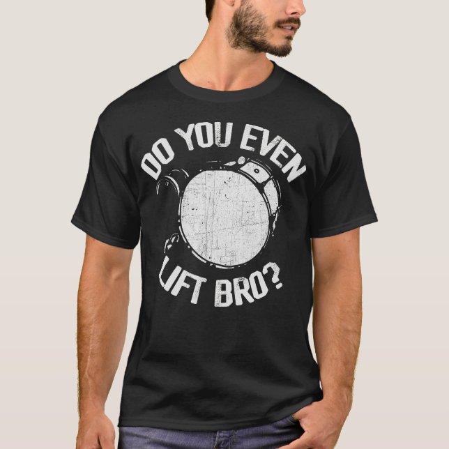 S2 Bass Drum Bass Drummer Bass Drumming (18) T-Shirt (Vorderseite)