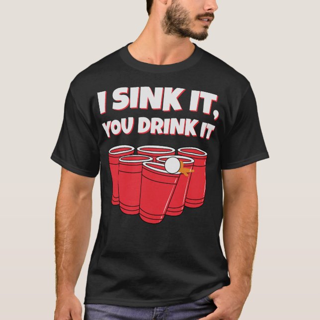 S2 Beer Pong (28) T-Shirt (Vorderseite)