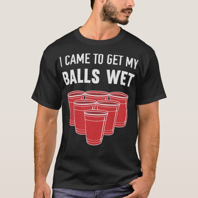 S2 Beer Pong (3) T-Shirt (Vorderseite)