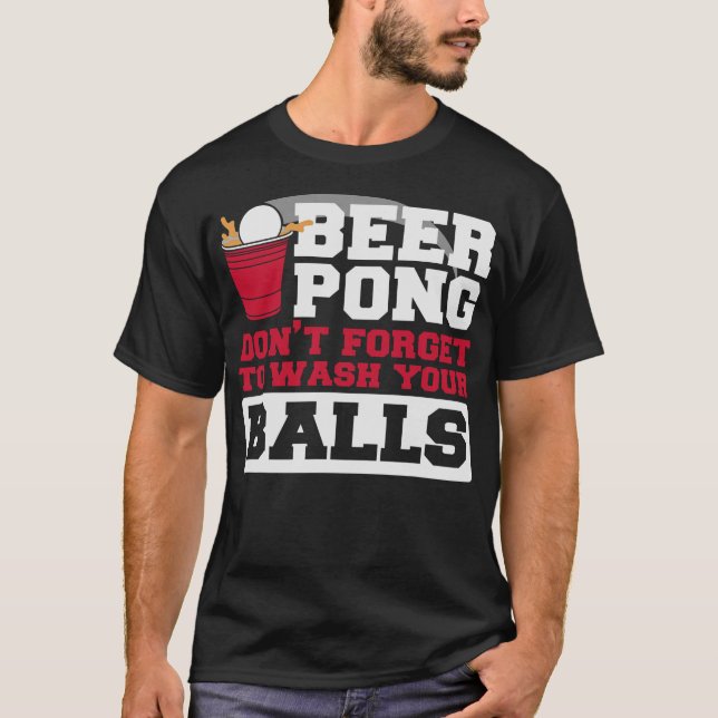 S2 Beer Pong (66) T-Shirt (Vorderseite)