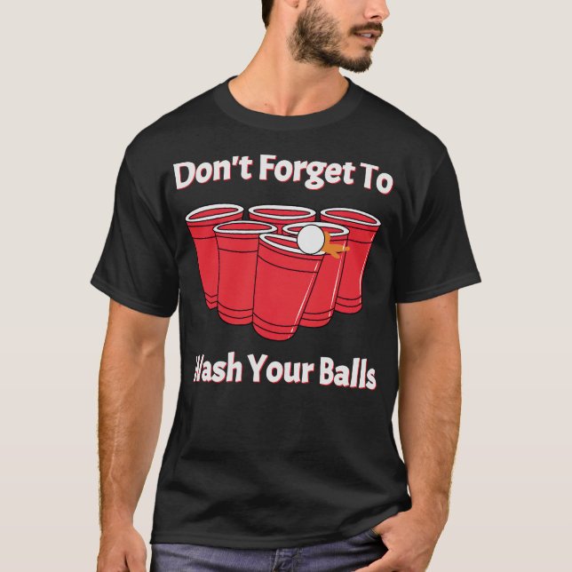 S2 Beer Pong (72) T-Shirt (Vorderseite)