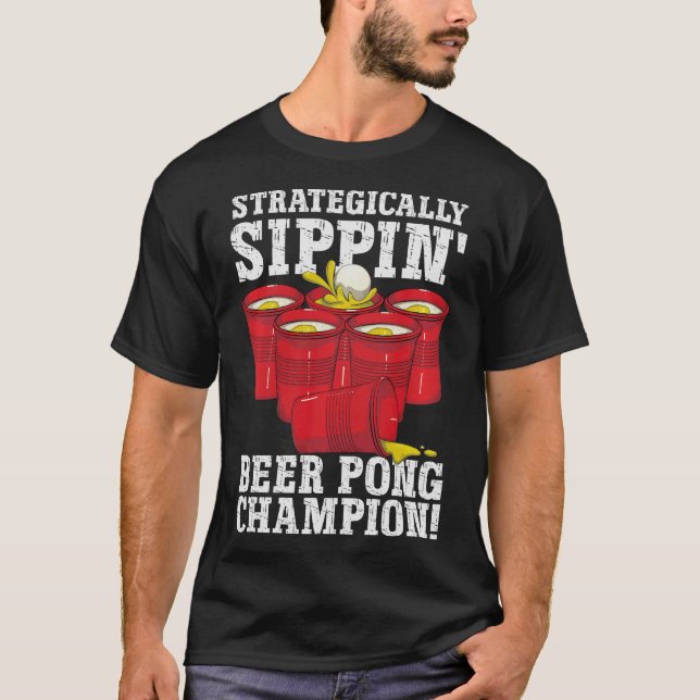 S2 Beer Pong (79) T-Shirt (Vorderseite)