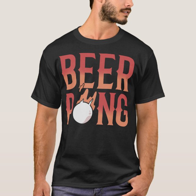 S2 Beer Pong (80) T-Shirt (Vorderseite)