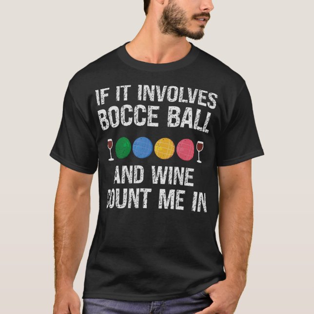 S2 Bocce Ball Bocci Boccie (43) T-Shirt (Vorderseite)
