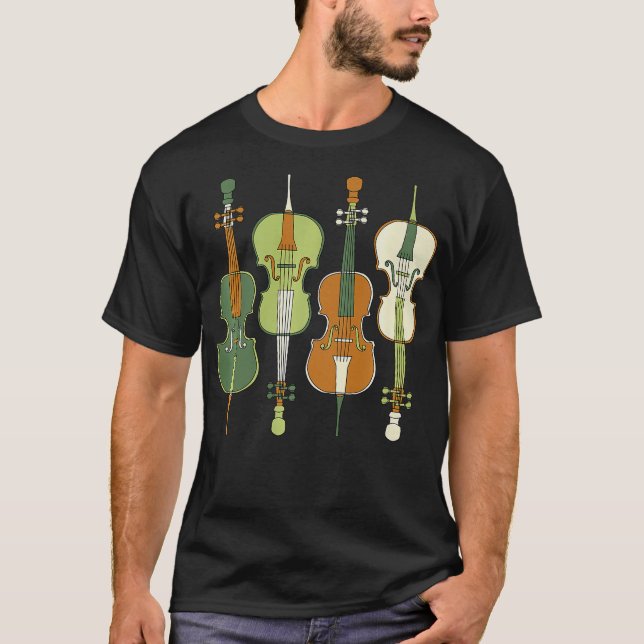 S2 Cello Cellist Cellin (107) T-Shirt (Vorderseite)