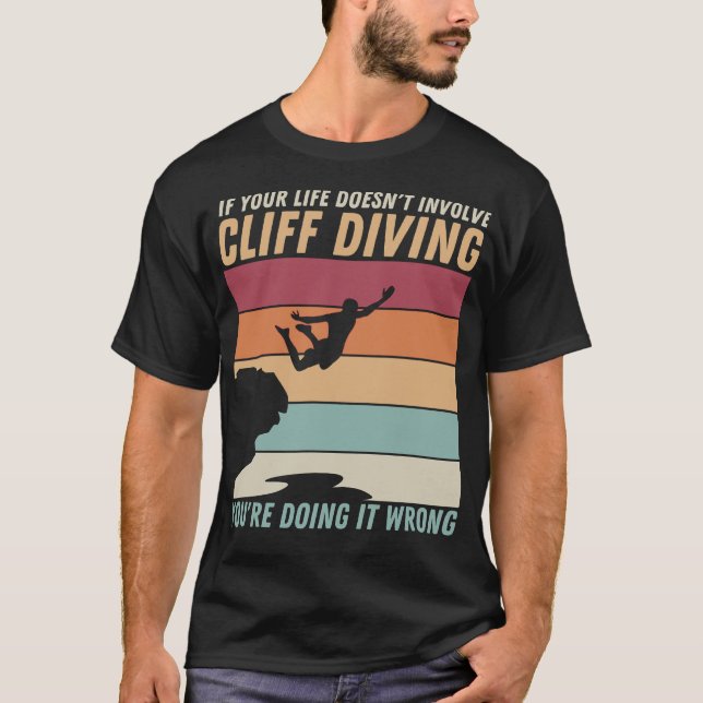 S2 Cliff Diving (43) T-Shirt (Vorderseite)