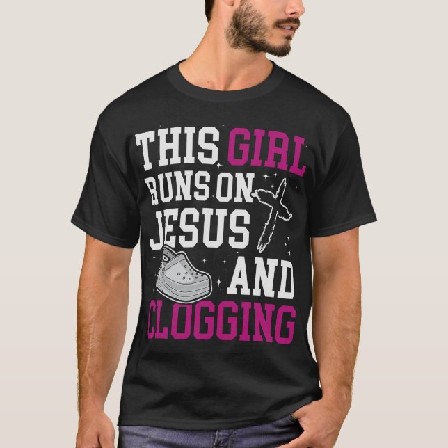 S2 Clogging Clog Clogger (54) T-Shirt (Vorderseite)