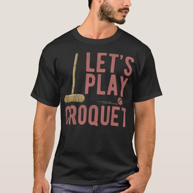 S2 Croquet (49) T-Shirt (Vorderseite)