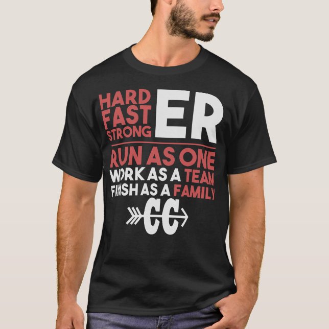 S2 Cross Country Running XC (32) T-Shirt (Vorderseite)