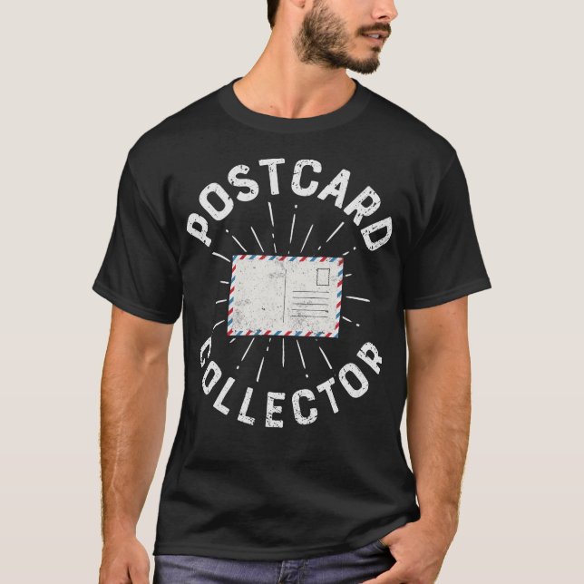 S2 Deltiologie Postkarte Sammeln von Postkarten (1 T-Shirt (Vorderseite)