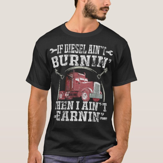 S2 Diesel-Lkw (73) T-Shirt (Vorderseite)