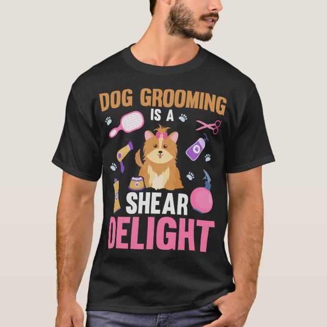 S2 Dog Grooming Dog Groomer (102) T-Shirt (Vorderseite)