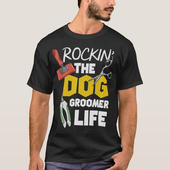 S2 Dog Grooming Dog Groomer (59) T-Shirt (Vorderseite)