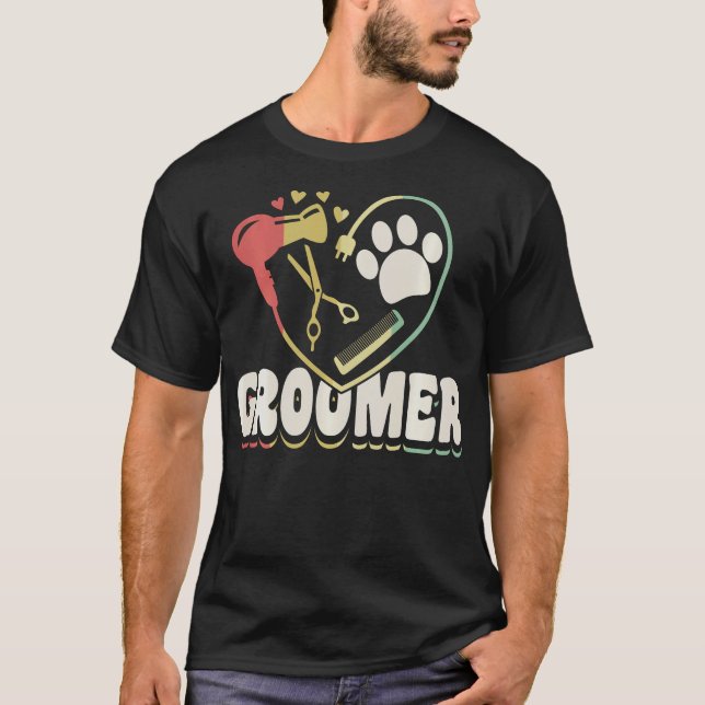 S2 Dog Grooming Dog Groomer (85) T-Shirt (Vorderseite)