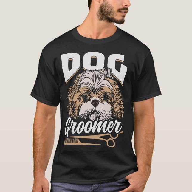 S2 Dog Grooming Dog Groomer (88) T-Shirt (Vorderseite)