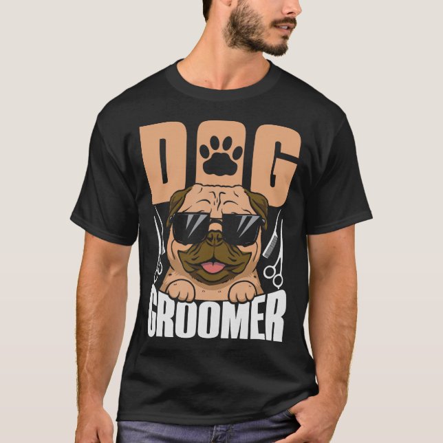 S2 Dog Grooming Dog Groomer (89) T-Shirt (Vorderseite)