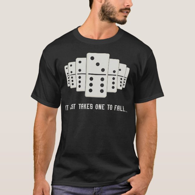 S2 Dominoes (48) T-Shirt (Vorderseite)