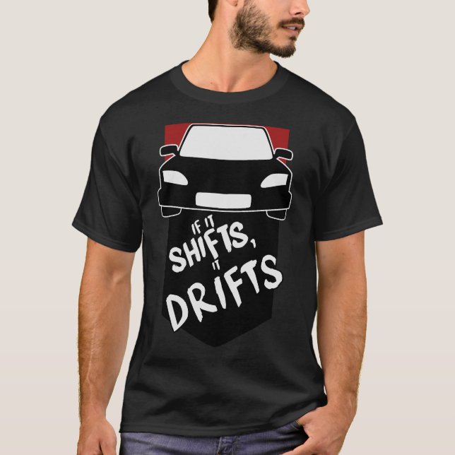S2 Drifting Drift Car (196) T-Shirt (Vorderseite)